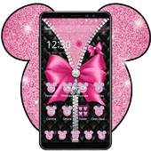 Pink Mouse Bowknot Diamond Theme 1.1.1