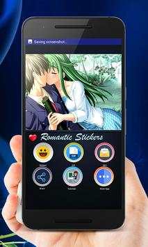 Romantic stickers for facebook screenshot 1
