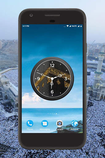 Mecca Clock Live Wallpaper 2 تصوير الشاشة