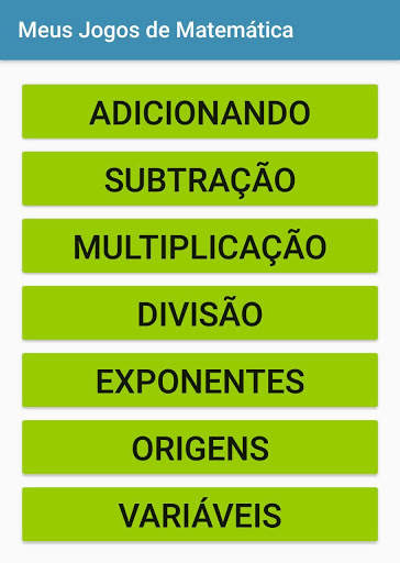 Meus Jogos Matemáticos screenshot 1