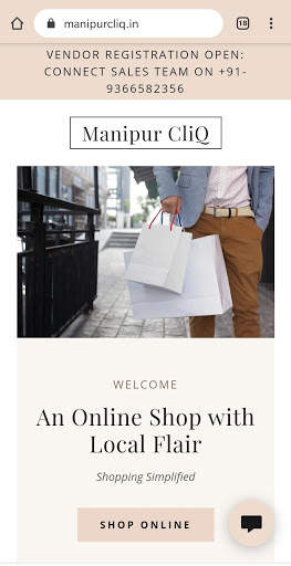 Manipur CliQ : Simplified Shopping screenshot 1
