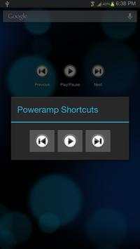 Poweramp Media Shortcuts screenshot 2