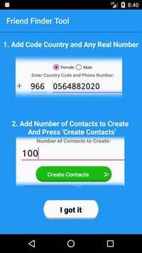 New friend finder tool screenshot 5