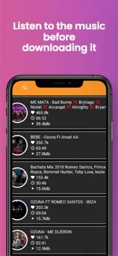 Mp3 Music Downloader - Music Player screenshot 2