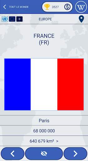 Les drapeaux du monde Quiz screenshot 1