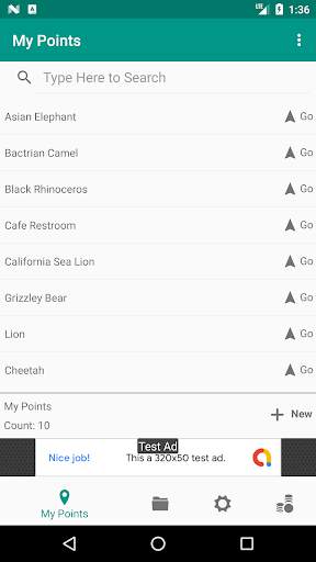 My Waypoints - KML KMZ GPX Reader screenshot 1