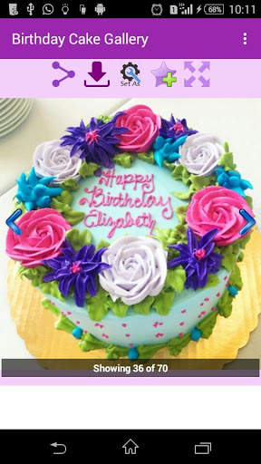 Birthday Cake Gallery screenshot 3