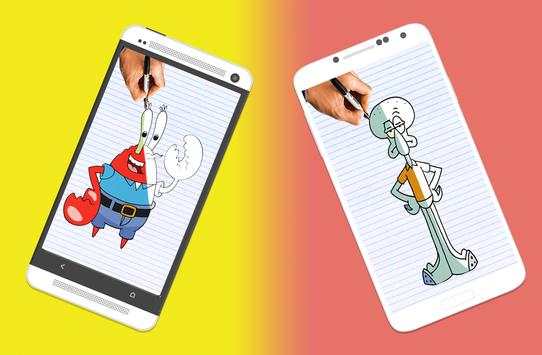 How to Draw SpongeBob SquarePants screenshot 2