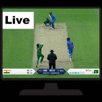 Live Cricket Tv 2018 screenshot 1