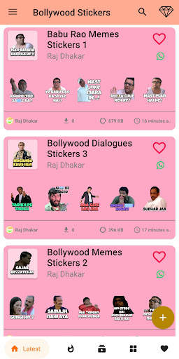 Bollywood Stickers For WhatsApp screenshot 2