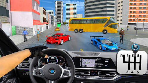 Coach Bus Driving Sim Games screenshot 4