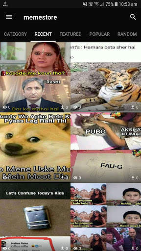 MEMESTORE screenshot 1
