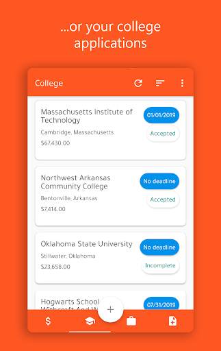 Acsept - Scholarship, College, and Job Application скриншот 2