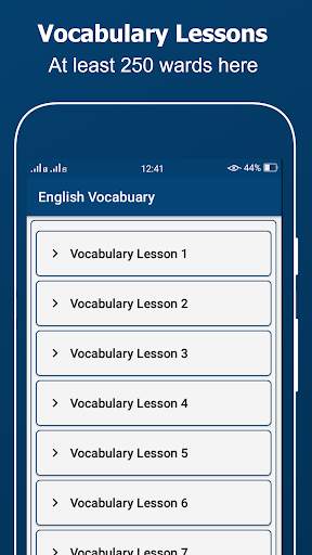 English Vocabulary screenshot 2