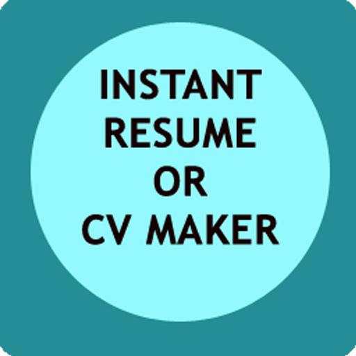Instant Resume / CV Maker Free for Job Seekers 5.0