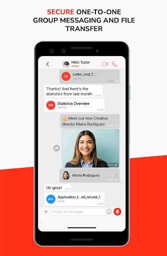 Volta Private Messenger screenshot 3