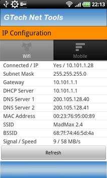 GTech Network Tools screenshot 2