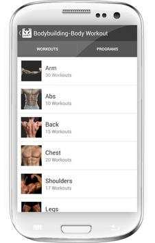 Bodybuilding-Body Workout screenshot 3