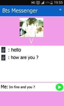 Bts Messenger screenshot 3