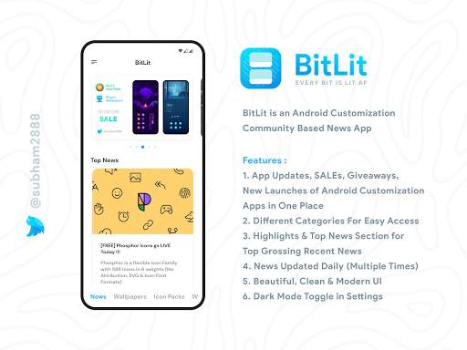 BitLit - Android Customization News 2 تصوير الشاشة
