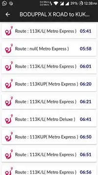 TSRTC - Travel Hyderabad Live City Bus Tracking screenshot 1