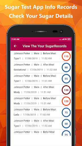 Sugar Test App Info Records screenshot 5