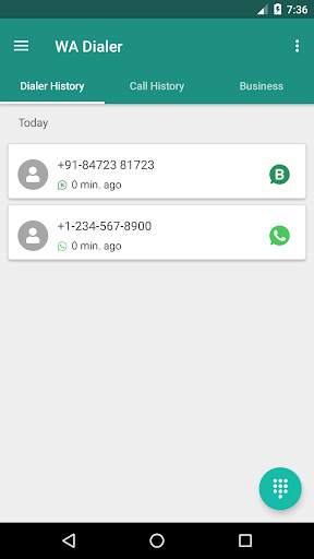 Dialer For WhatsApp & WA-enabled Businesses List screenshot 2