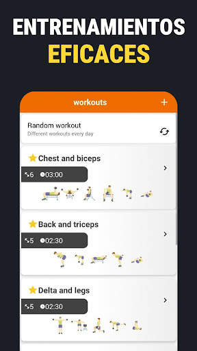 Entrenamiento con mancuernas screenshot 3