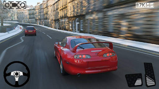 Car Supra Toyota Racing screenshot 3