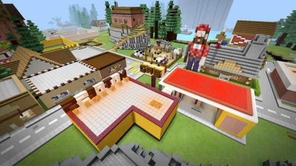 Map Gravity city for Minecraft PE screenshot 6