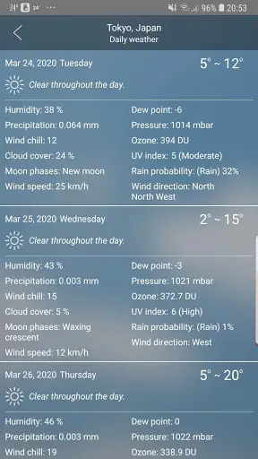 Weather скриншот 5