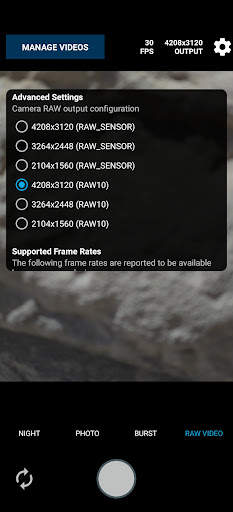 MotionCam: Camera & RAW Video screenshot 6