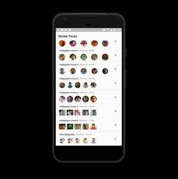 Whatsapp sticker Malayalam screenshot 3