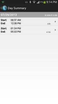 Doing Time Lite - TimeClock screenshot 5
