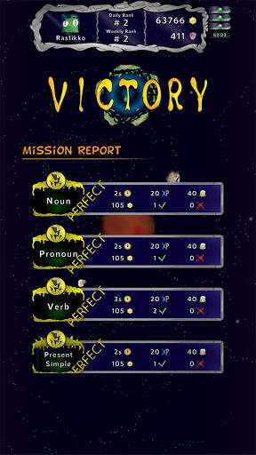 GramMars Wars - English Grammar Game screenshot 4