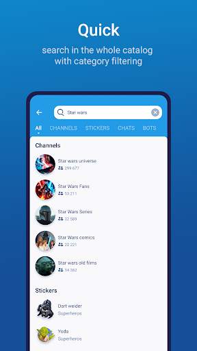 TgSurf - channels, stickers and chats for Telegram स्क्रीनशॉट 6