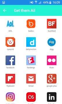 All social networks in one application 5 تصوير الشاشة