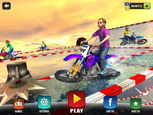 Impossible kids Motorbike Racing: Bike Jump Rider screenshot 5