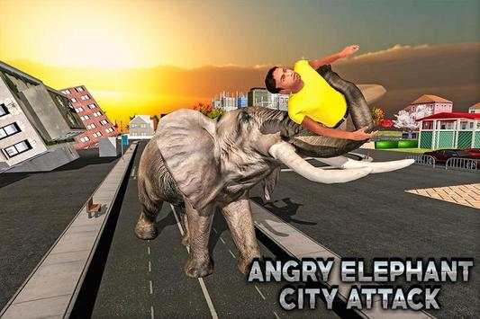 Angry Elephant City Attack screenshot 5