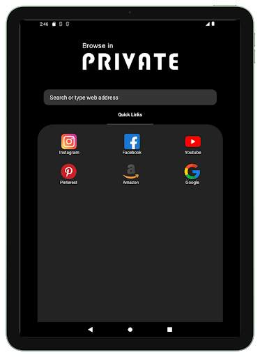 Private Browser - Incognito screenshot 4