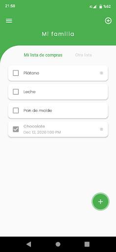 Lori List - Aplicación de lista de compras 2021 screenshot 1