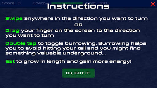 Wormie worm game screenshot 8