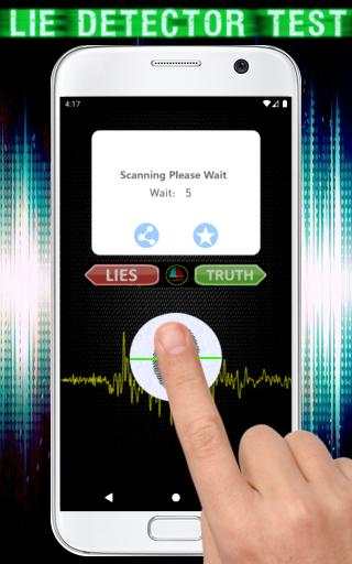 Lie Detector Test Fingerprint Prank screenshot 2