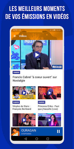 Nostalgie : Radio, Podcasts, Musique, Playlists screenshot 7