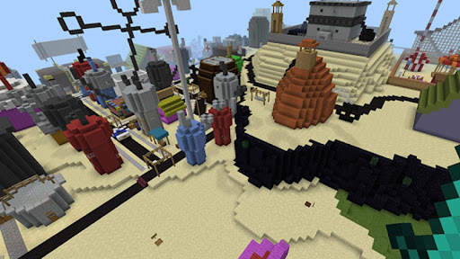 Peta Bikini Bawah Spongebob Untuk Minecraft PE screenshot 5