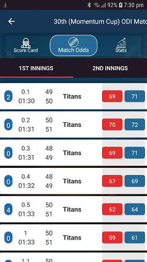 Diamond Cricket - Live Line screenshot 5