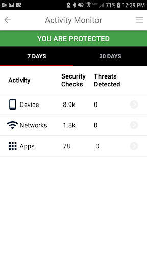 McAfee MVISION Mobile screenshot 4