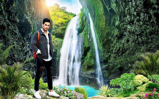 Waterfall Photo Editor: Photo Banane Wala Frames screenshot 24