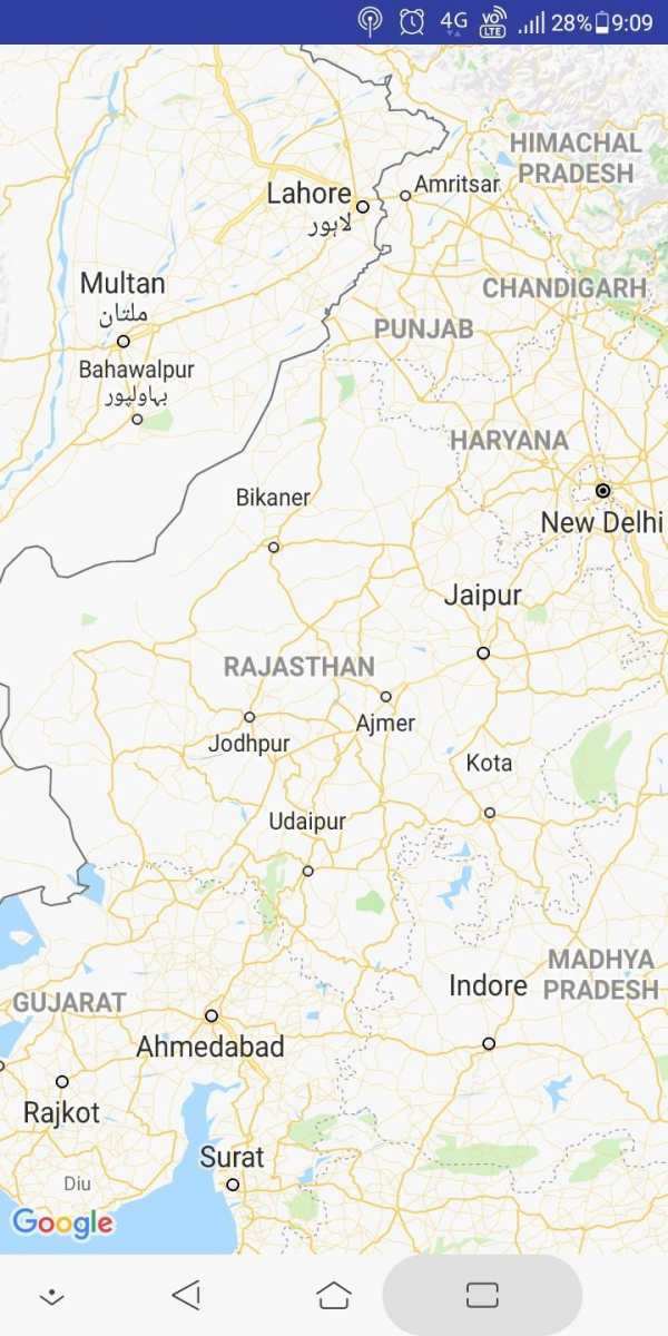 Rajasthan Map screenshot 1