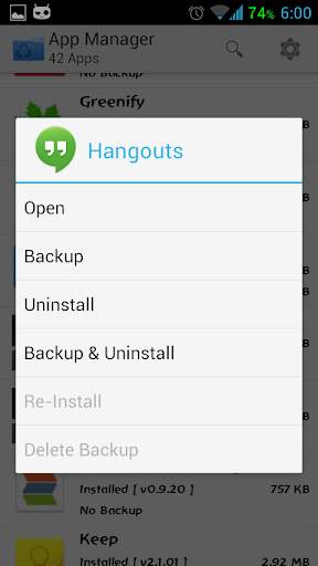 App Manager screenshot 3